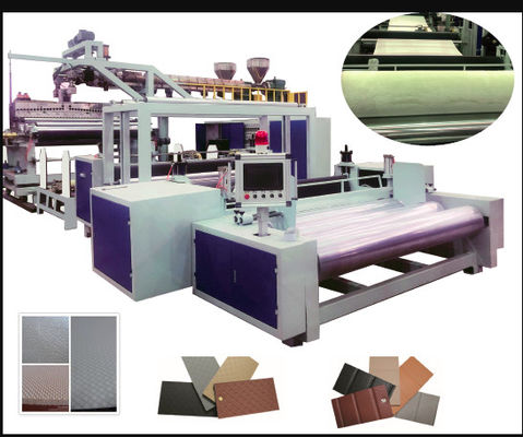 0.1m m PE PP que imprimen proceso de la laminación de la tela de la máquina de la laminación de la protuberancia del bolso